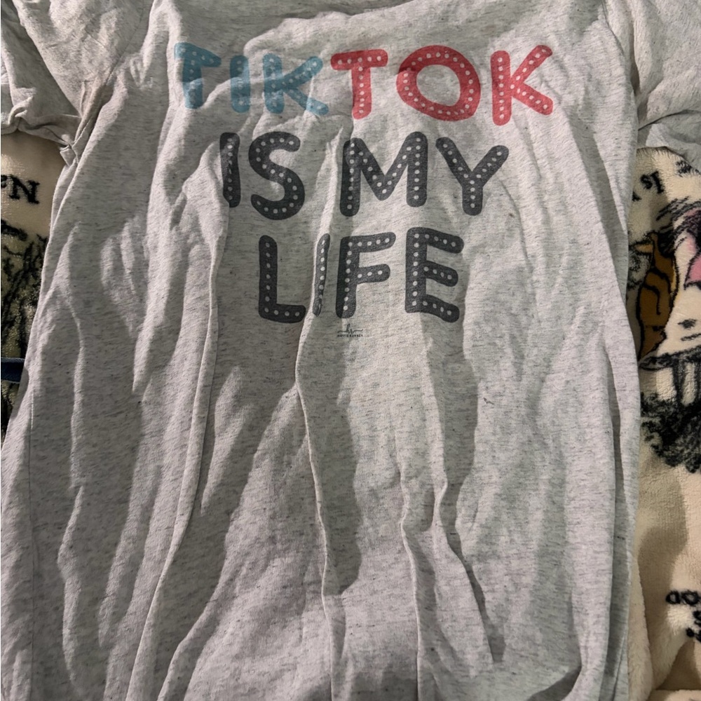 Gray Graphic Kids T-Shirt